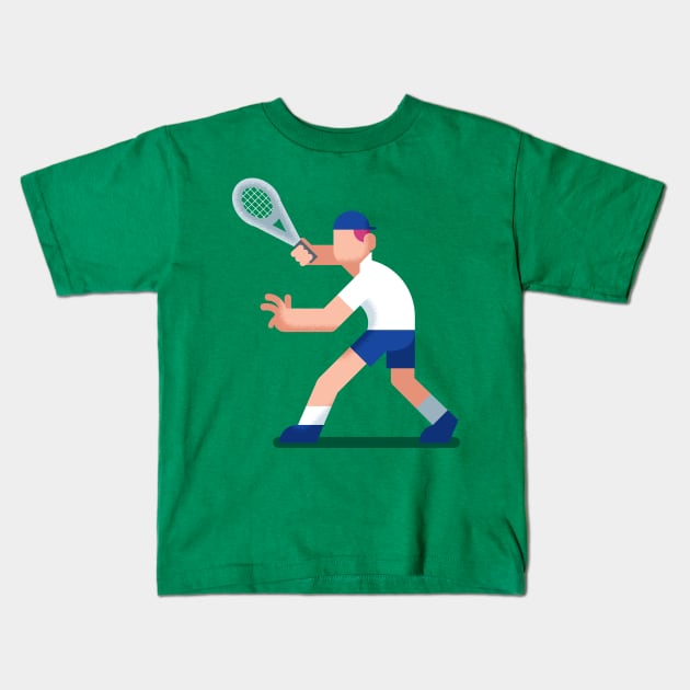 Tennis Kids T-Shirt by Malchev